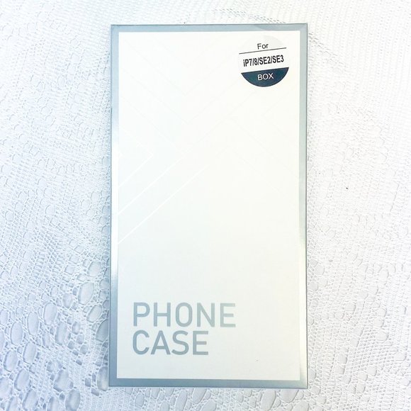NEW iPhone Phone Case for Perfect Stocking Stuffer Black 7 8 SE SE3 SE2 - Picture 1 of 8